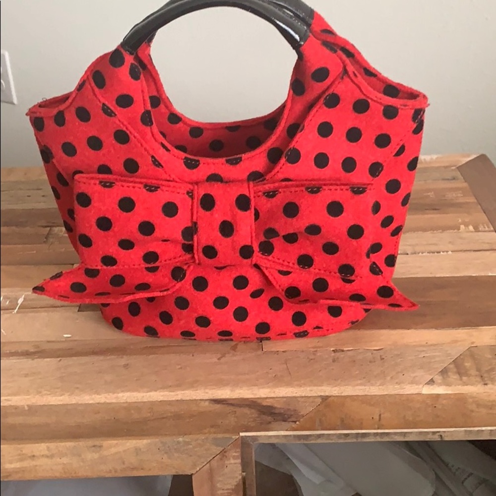 Kate spade polka dot handbag